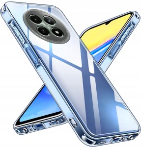 ETUI DO REALME 12 5G / 12X 5G Przezroczyste SILIKON OCHRONA APARATU CASE