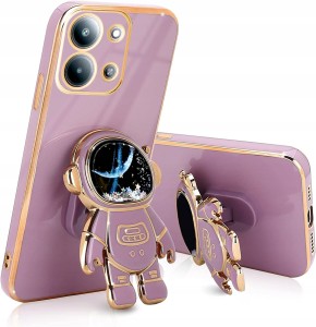 ETUI DO XIAOMI REDMI 15C 4G / 5G ASTRONAUT UCHWYT PODSTAWKA SILIKON + SZKŁO
