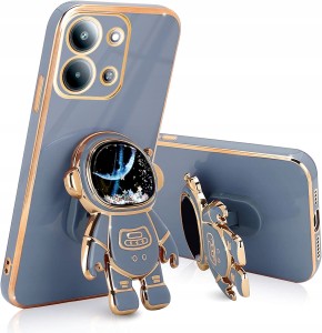 ETUI DO XIAOMI REDMI 15C 4G / 5G ASTRONAUT UCHWYT PODSTAWKA SILIKON + SZKŁO
