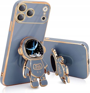 ETUI DO IPHONE 17 PRO MAX ASTRONAUT UCHWYT OCHRONA SILIKON GLAMOUR + SZKŁO