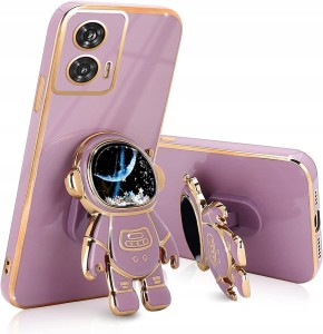 ETUI DO MOTOROLA MOTO G85 5G ASTRONAUT SILIKONOWE OCHRONA APARATU + SZKŁO
