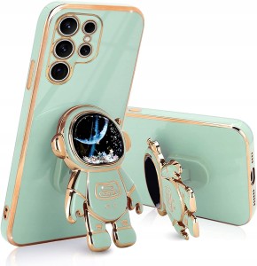 ETUI DO SAMSUNG S25 ULTRA ASTRONAUT UCHWYT PODSTAWKA SILIKON CASE 6D CASE