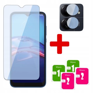 2w1 SZKŁO na EKRAN +SZKŁO NA APARAT do XIAOMI REDM 13C / POCO C65 OCHRONA