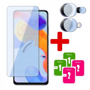 2w1 SZKŁO na EKRAN +SZKŁO NA APARAT do XIAOMI REDMI NOTE 13 4G OCHRONA 2,5D
