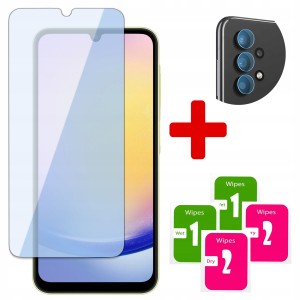 2w1 SZKŁO HARTOWANE na EKRAN + SZKŁO APARAT do SAMSUNG A32 4G OCHRONA 2,5D