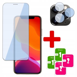 2w1 SZKŁO HARTOWANE na EKRAN + SZKŁO NA APARAT do IPHONE 12 PRO MAX OCHRONA