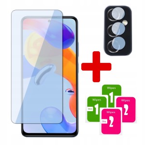 2w1 SZKŁO na EKRAN +SZKŁO NA APARAT do SAMSUNG GALAXY M52 5G OCHRONA 2,5D