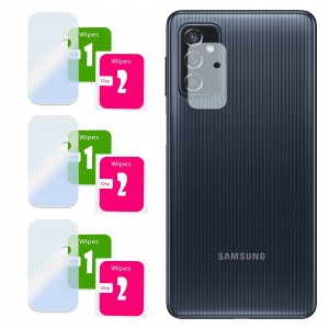 3X SZKŁO NA APARAT DO SAMSUNG M52 5G HARTOWANE OCHRONNE OBIEKTYW TYŁ Szybka