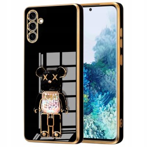ETUI DO SAMSUNG S25 FE GLAMOUR BEAR UCHWYT MIŚ 6D SILIKONOWE CASE + SZKŁO