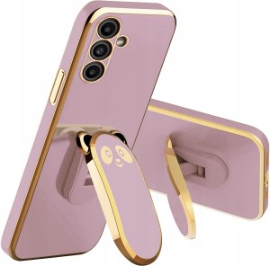 ETUI DO SAMSUNG GALAXY S25 FE GLAMOUR PANDA UCHWY 6D SILIKON CASE + SZKŁO