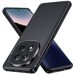 ETUI DO XIAOMI REDMI NOTE 14 PRO / 14 PRO 4G CARBON PANCERNE SILIKON KARBON
