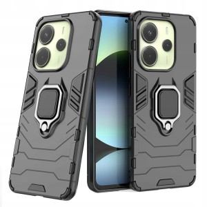 ETUI DO XIAOMI REDMI NOTE 14 / 14 4G PANCERNE HOLDER RING CASE + SZKŁO