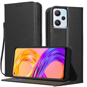 ETUI DO REALME 9 5G / 9 PRO BOOK Z KLAPKĄ MAGNETYCZNE PORTFEL CASE + SZKŁO