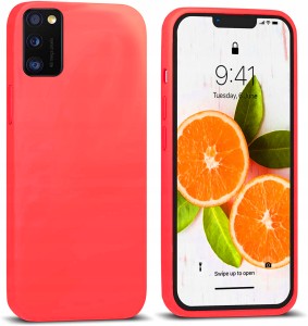 ETUI DO SAMSUNG A41 SILIKON KOLOR SOFT CASE +SZKŁO