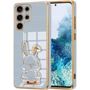 ETUI DO SAMSUNG S26 ULTRA GLAMOUR KRÓLIK UCHWYT PODSTAWKA 6D SILIKON CASE