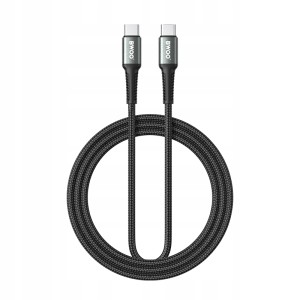 SZYBKI KABEL BWOO USB TYPE-C do C 2M 65W DO SAMSUNG XIAOMI HUAWEI TRWAŁY