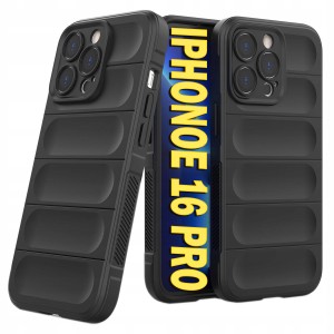 ETUI DO IPHONE 16 PRO MAX PANCERNE SILIKON OCHRONA APARAT COVER + SZKŁO