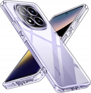 ETUI DO XIAOMI REDMI NOTE 14 PRO 5G / 14 PRO PLUS 5G Przezroczyste SILIKON