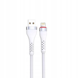 Kabel XO USB - 1 m 2,4A USB LIGHTNING PRZEWÓD MOCNY DO IPHONE