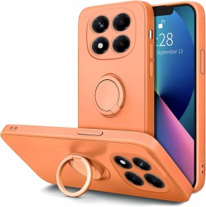 ETUI DO XIAOMI REDMI NOTE 14 PRO / 14 PRO 4G SILIKONOWE OCHRONA RING CASE