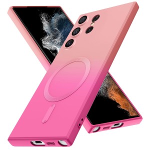 ETUI DO SAMSUNG S24 ULTRA SILIKON MAGNETYCZNE DO MAGSAFE OMBRE CASE