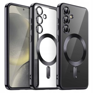 ETUI DO SAMSUNG GALAXY A54 5G SILIKON MAGNETYCZNE DO MAGSAFE RAMKA + SZKŁO
