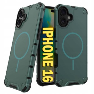ETUI DO IPHONE 16 PANCERNE 360 MATT MAGNETYCZNE DO MAGSAFE OCHRONA + SZKŁO