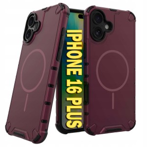 ETUI DO IPHONE 16 PLUS PANCERNE 360 MAGNETYCZNE DO MAGSAFE OCHRONA + SZKŁO