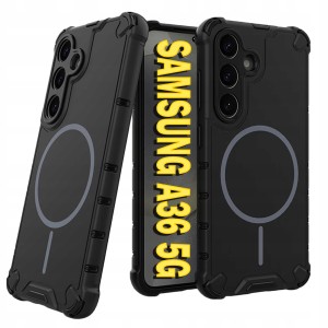 ETUI DO SAMSUNG A36 5G PANCERNE 360 MAGNETYCZNE DO MAGSAFE OCHRONA + SZKŁO