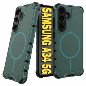 ETUI DO SAMSUNG A34 5G PANCERNE 360 MAGNETYCZNE DO MAGSAFE OCHRONA + SZKŁO