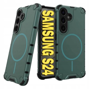 ETUI DO SAMSUNG GALAXY S24 PANCERNE 360 MAGNETYCZNE DO MAGSAFE OCHRONA CASE