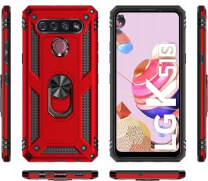 ETUI DO LG K51 PANCERNE OCHRONA ARMOR RING MAGNET MOCNE