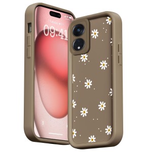 ETUI DO OPPO RENO 8T SILIKONOWE SOFT MATT OCHRONA APARATU Stokrotki + SZKŁO