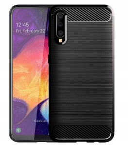 ETUI DO SAMSUNG A70 CARBON CASE SLIM + SZKŁO