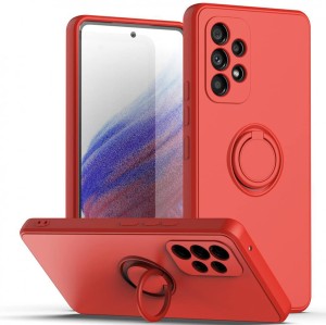 ETUI DO SAMSUNG A52 / A52 5G SILIKON RING + SZKŁO