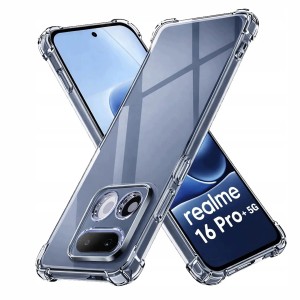 Etui do Realme 16 Pro 5G Silikon Clear Anti Shock OCHRONA APARATU Case