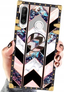 ETUI DO HUAWEI P30 LITE MARMUR RING + SZKŁO
