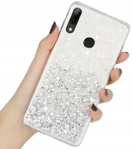 ETUI BROKAT DO HUAWEI P-SMART 2019 GLITTER + SZKŁO