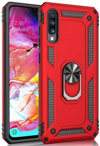 ETUI PANCERNE RING CASE DO SAMSUNG A70 + SZKŁO