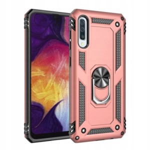 ETUI PANCERNE RING CASE DO SAMSUNG A70 + SZKŁO