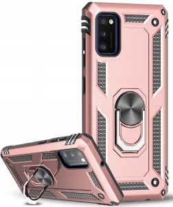 ETUI PANCERNE RING CASE DO SAMSUNG A41 + SZKŁO