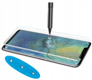 SZKŁO 3D UV DO SAMSUNG S9 PLUS / S8 PLUS CAŁY EKRAN PEŁNE