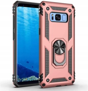 ETUI PANCERNE MOCNE RING CASE DO SAMSUNG S8 + FOLIA