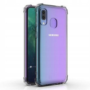 ETUI CLEAR CASE DO SAMSUNG A20E SLIM + SZKŁO