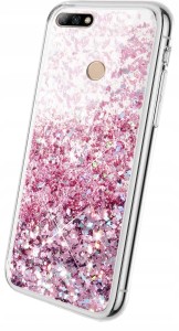 ETUI BROKAT DO HUAWEI Y7 2018 LIQUID CASE + SZKŁO