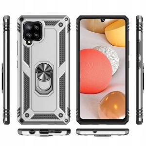 ETUI PANCERNE ARMOR RING DO SAMSUNG A42 5G + SZKŁO