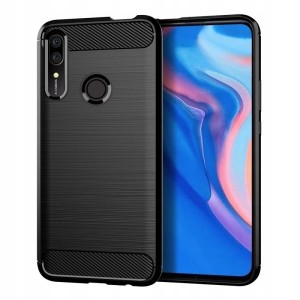 ETUI DO HUAWEI P SMART-Z CARBON CASE SLIM + SZKŁO