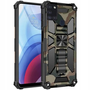 ETUI PANCERNE MAGNET STAND DO SAMSUNG A21S + SZKŁO