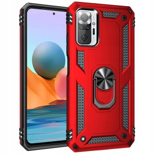 ETUI ARMOR RING DO XIAOMI REDMI NOTE 10 PRO + SZKŁO