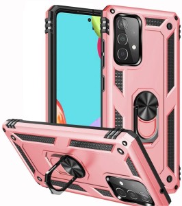 ETUI PANCERNE RING ARMOR DO SAMSUNG A52 + SZKŁO